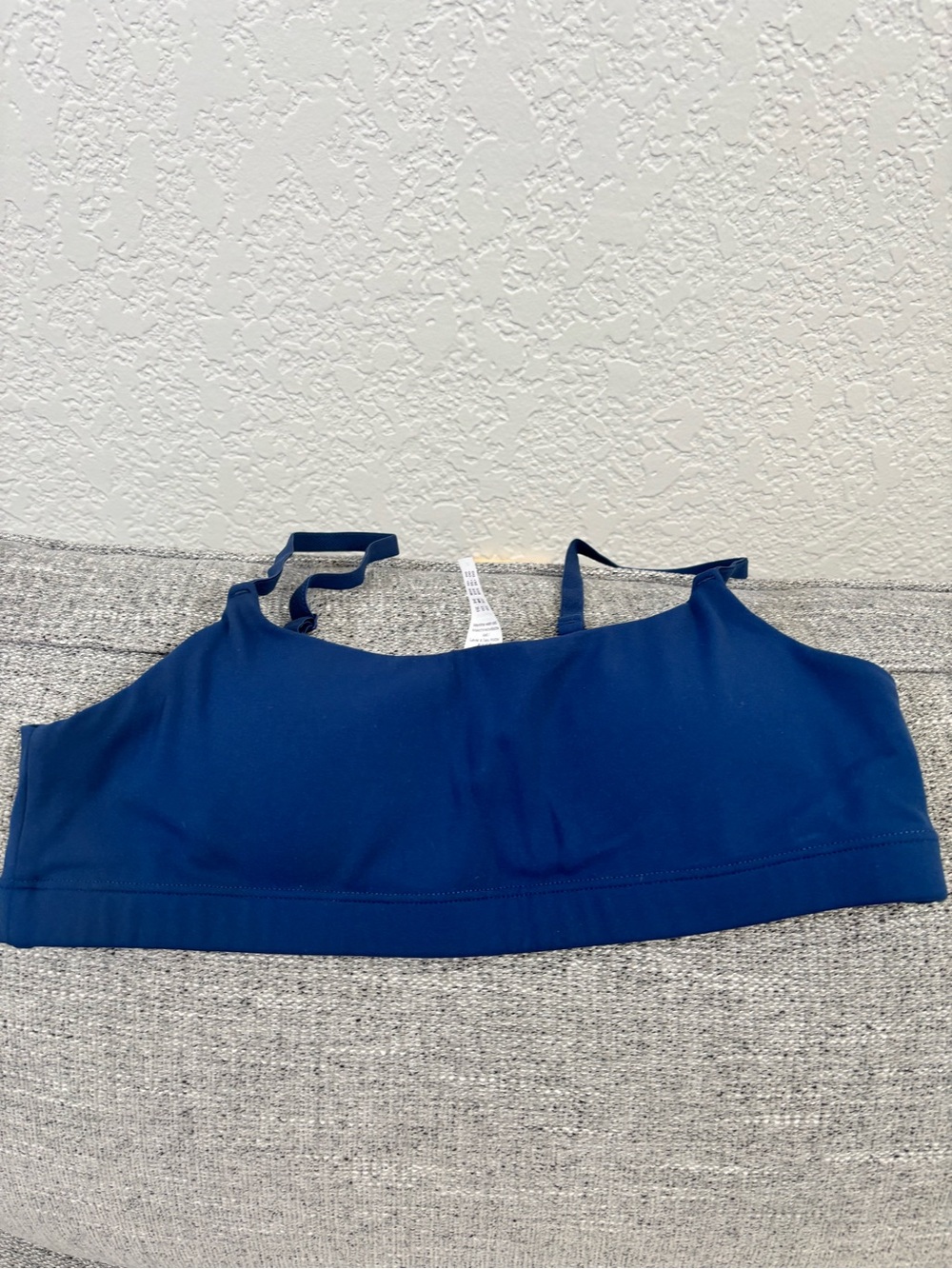CRZ YOGA Navy Blue Seamless Sports Bralette New Never Worn
